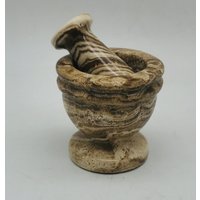 Schokoladencalcit Mörser Und Pestle/Handarbeit Schokolade Calcit Home Dekor & | 38 von EarthMineralsLTD