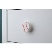 Baseball Knauf | Möbelknauf Für Sportliches Kinderzimmer von EarthlyTent