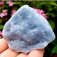 Angelit Natürliche Raue Rohe Kristall Heilung Edelstein Spirituelle Chakra Stein Probe von EarthsRocks
