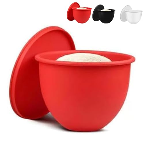 Mixaid Silicone Liners, Upliftjoys/Otherwisie/Fertilvrsus Silicone Liners for KitchenAid Tilt-Head 5 Qt Mixers, Mixer Attachments & Accessories, Replacement Mixer Bowls No Longer Needed (Red) von EasPowest