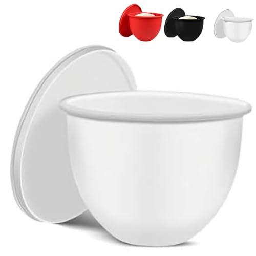 Mixaid Silicone Liners, Upliftjoys/Otherwisie/Fertilvrsus Silicone Liners for KitchenAid Tilt-Head 5 Qt Mixers, Mixer Attachments & Accessories, Replacement Mixer Bowls No Longer Needed (White) von EasPowest