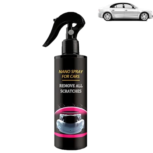 Nuracoat Nano Car Spray, 2025 New Car Scratch Quick Repair Nano Spray, Multifunctional Coating Renewal Agent,Instant Invisible Scratch Remover,Long-Lasting Protection, All Cars (120ML,1PCS) von EasPowest