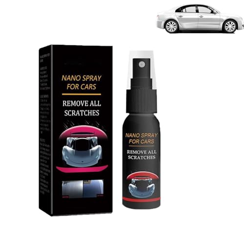 Nuracoat Nano Car Spray, 2025 New Car Scratch Quick Repair Nano Spray, Multifunctional Coating Renewal Agent,Instant Invisible Scratch Remover,Long-Lasting Protection, All Cars (30ML,1PCS) von EasPowest