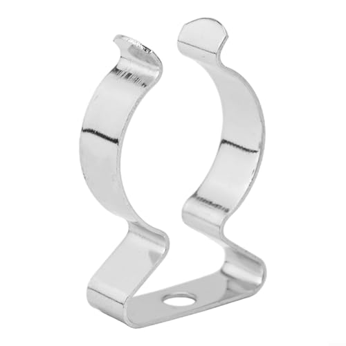 10 x Feder-Frottee-Clips für Wandmontage, Aufbewahrungslösungen in Haus und Hof (25 mm) von EaseSunny