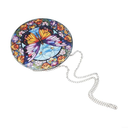 Charmanter Schmetterling Sonnenfänger Elegante Acryl Dekor für Ihr Haus oder Garten (A) von EaseSunny