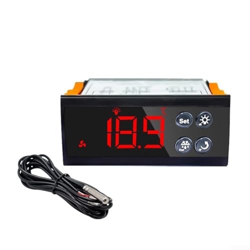 Digitaler Temperaturregler 1 Stück mit automatischem Schalter für Echtzeit-Temperaturüberwachung Digitaler Temperaturregler 1 Stück mit automatischem Schalter für Echtzeit-Temperaturüberwachung von EaseSunny