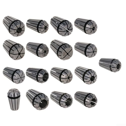 ER16 Federzange 1~9 5 mm kompatibel mit CNC-Graviermaschinen, entwickelt für Spannfestigkeit (ER16–5 mm) von EaseSunny