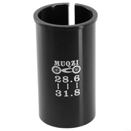 Fahrrad für Sattelstütze Reduzierstück Adapterhülse für Sattelstützenrohre CNC-gefräste Aluminiumlegierung kompatibel mit Mountainbikes, Rennrädern und mehr (28,6–31,8) von EaseSunny