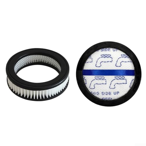 Nachmotorfilter und waschbarer Staubbecher-Filter-Set für Eureka schnurlosen Staubsauger PO901, Set mit 1/2 Filtern (2 Stück) von EaseSunny