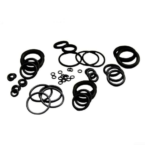 Nitril-O-Ringe, 100 Stück, entworfen für effektive Dichtungslösungen bei Sanitär- und Automobilaufgaben (19 x 1 mm) von EaseSunny