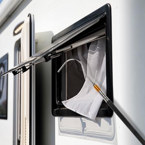 Praktischer Wohnmobil-Markisenöffner mit rutschfestem Griff und Teleskoplänge für Flexibilität von EaseSunny