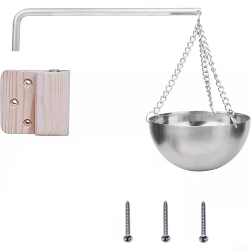 Sauna-Verdampfer-Schüssel – 12 cm Edelstahl-Schüssel zum Aufhängen für ätherisches Öl für Spa, Sauna, Verdampfer, Heim-Sauna-Zubehör Sauna-Verdampfer-Schüssel – 12 cm Edelstahl-Schüssel zum Aufhängen für ätherisches Öl für Spa, Sauna, Verdampfer, Heim-Sauna-Zubehör von EaseSunny