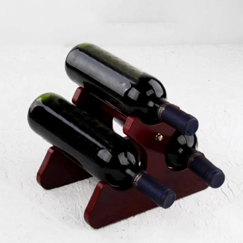 Eashaoo Weinregal für die Arbeitsplatte, freistehend, Flaschenaufbewahrung für Zuhause, Bar, Schrank, Weinflaschen, Aufbewahrungs-Organizer für Küche, Esszimmer, Keller (Stil B) von Eashaoo