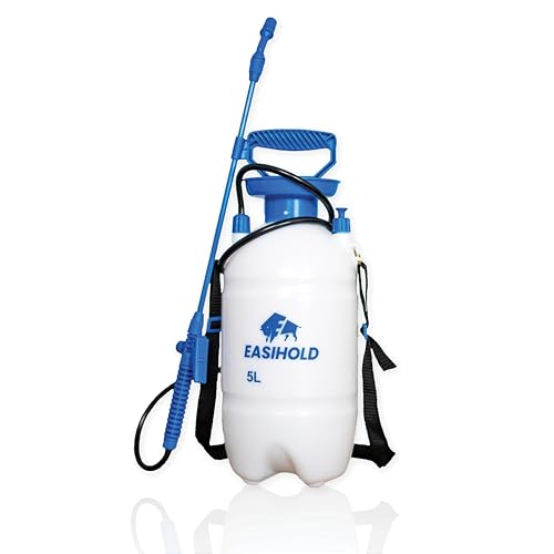 EASIHOLD 5L Drucksprüher - Handpumpe Drucksprüher mit verstellbarer Düse & Gurt - Konzipiert für den Einsatz mit Easihold Kiesbinder von Easihold