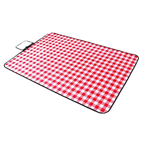 Easnea Picknickdecke, extra groß (300 x 150 cm), faltbar, wasserabweisend, Reise-Picknickmatte, Matte für Outdoor, Strand, Camping, mit Tragegriff – 3 Größen 150 x 150 cm von Easnea