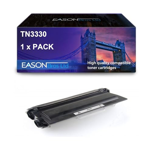 Brother Compatible HL5440 TN3330 Toner Cartridge.Compatible with HL-5440 HL-5450 HL-5470 HL-6180 DCP-8110 DCP-8250 MFC-8510 MFC-8520 MFC-8950 von Eason Bros Ltd