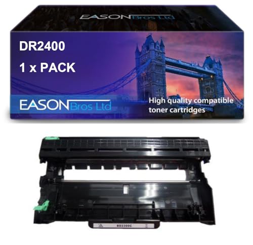 Brother Compatible HL-L2350 Drum Unit Black DR2400, Page Yield 12,000.Compatible with HL-L2310D HL-L2350DW HL-L2370DN HL-L2375DW HL-L2395DW DCP-L2510D DCP-L2530DW DCP-L2550DW MFC-L2710DN MFC-L2710DW von Eason Bros