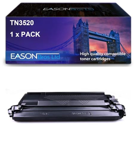 Brother Compatible HL-L6400 Black Toner TN3520, Page Yield 20,000.Compatible with HL-L6400DW HL-L6400DWT MFC-L6900DW von Eason Bros