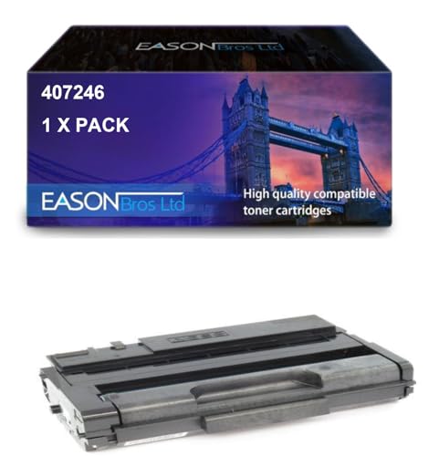 Eason Bros Ricoh 407246 SP311HE wiederaufbereitete Tonerkartusche für hohe Seiten, Schwarz,Compatible with The Ricoh SP311 SP311DNW SP311DN SP311SFN von Eason Bros