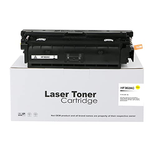 Compatible Replacement for HP CF362A Yellow Toner Cartridge Also for 508A Compatible with The Hewlett Packard Colour Laserjet Enterprise M552 M552DN M553 M553DN M553N M553X von Eason Bros