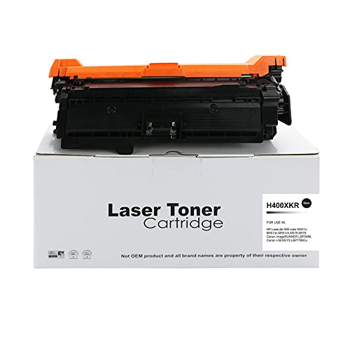 Remanufactured Replacemnent for HP Laserjet 500 Black Toner Cartridge CE400X 507X Also for Canon 732, M575C M575DN M575F M551DN M551N M551XH M570DN M570DW Canon LBP7780 von Eason Bros