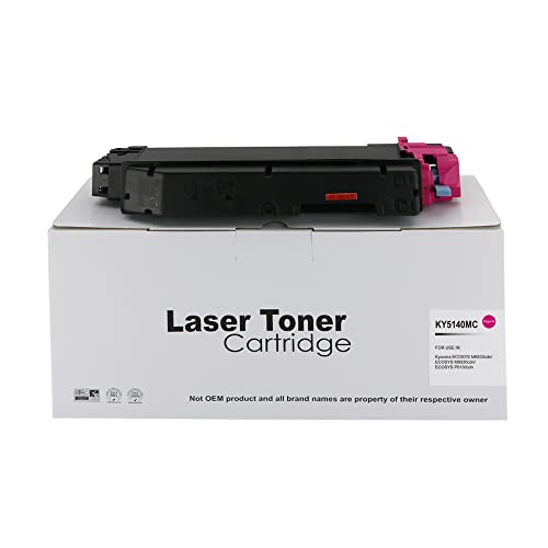 Kyocera TK5140M Tonerkartusche, Magenta, 5.000 Seiten,Compatible with The Kyocera Mita ECOSYS M6030cdn ECOSYS M6530cdn ECOSYS P6130cdn von Eason Bros