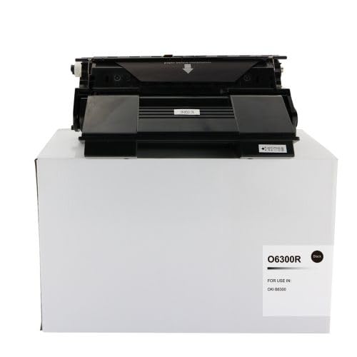 Oki Compatible B6300 High Capacity Black Toner Drum 9004079, Compatible with B6300 von Eason Bros