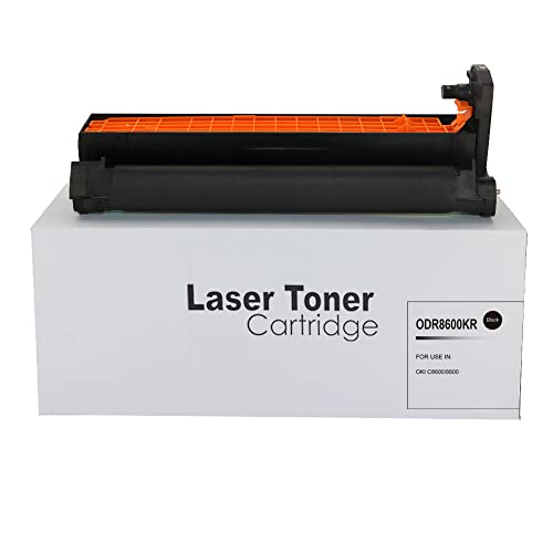 Oki Wiederaufbereiteter C8600 Toner für Seitenleistung, Schwarz,Compatible with The Oki C8600 C8800 von Eason Bros