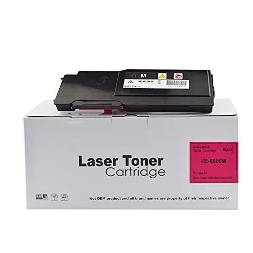 Xerox 106R02230 Tonerkartusche für Phaser 6600, hohe Seiten, Magenta,Compatible with The Xerox Phaser 6600 WORKCENTRE 6605 von Eason Bros