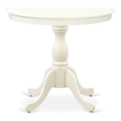 East West Furniture AST-LWH-TP Antiker moderner Küchentisch – eine runde Esstischplatte mit Sockel, 91,4 x 91,4 cm, mehrfarbig East West Furniture AST-LWH-TP Antiker moderner Küchentisch – eine runde Esstischplatte mit Sockel, 91,4 x 91,4 cm, mehrfarbig von East West Furniture