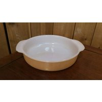 450, 8 Zollanchor Hocking Feuer König Vintage Glas Pfirsich Luster Ware Kuchen Oder Backen Pam 450, 8 Zollanchor Hocking Feuer König Vintage Glas Pfirsich Luster Ware Kuchen Oder Backen Pam von EastIdahoCompany