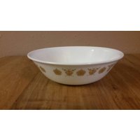 Großer Schmetterling Gold Pyrex/Corelle 8, 40 Zoll Misch - Oder Servierschüssel von EastIdahoCompany