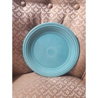 Im Alter Älter, Fiesta Ware, Dunkeltürkis Blau, Coupe-stil, Einfarbig 9, 40 Zoll Mittagessen/Abendessen Teller, Ersatzteller von EastIdahoCompany