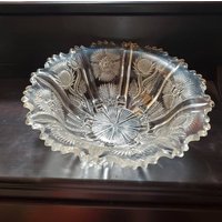 Le Smith, Distel Design, 20 cm Gealterte Gelbe Glasschale, Servierteller, Mittelstück Dekor, Schale Mit Fuß Le Smith, Distel Design, 20 cm Gealterte Gelbe Glasschale, Servierteller, Mittelstück Dekor, Schale Mit Fuß von EastIdahoCompany