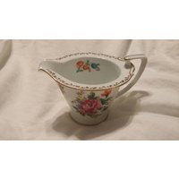 Noritake Dresdlina Servier Milchkännchen Oder Krug Mit Leuchtend Rosa Blume Fine China Made in Japan Ersatzschale von EastIdahoCompany