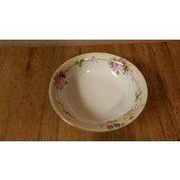 Righton China 8, 5 Zoll Rosa Und Gelbe Rose Servierschüssel Made in Japan Dekoratives Zuhause Sammlerstück von EastIdahoCompany