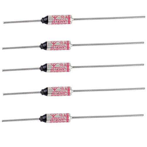 Eastar 5 Stück SF214E SEFUSE Abschaltungen Thermosicherung 10A 250V von Eastar
