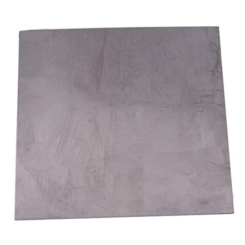 Eastar 0.5mm(0.02inch) Dickes quadratisches Titanfolienblech Ti Dünnes Plattenmaterial 99.8% Reinheit Metallbearbeitungszubehör von Eastar