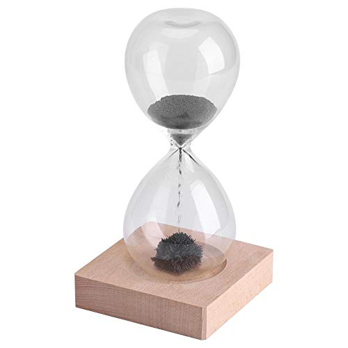 Eastbuy Sanduhr-Timer - magnetische Sanduhr Sanduhr Spielzeug Home Office Desktop Dekoration Display mit Holzsockel von Eastbuy