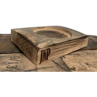 Benutzerdefinierte Gravur Reclaimed Bourbon Barrel Stave Coasters & Flights, Geätzte Shot Glencairn Whisky Biergläser, Personalisiertes Monogramm Benutzerdefinierte Gravur Reclaimed Bourbon Barrel Stave Coasters & Flights, Geätzte Shot Glencairn Whisky Biergläser, Personalisiertes Monogramm von EastcoastKrafters