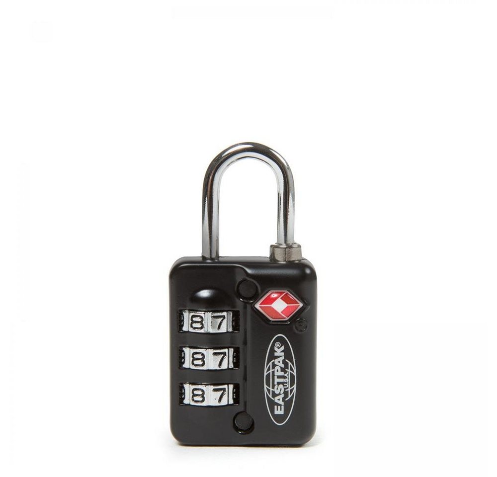 Eastpak Vorhängeschloss LOCK-IT SINGLE Black, Gepäckschloss Kofferschloss für Koffer Taschen Rucksäcke von Eastpak