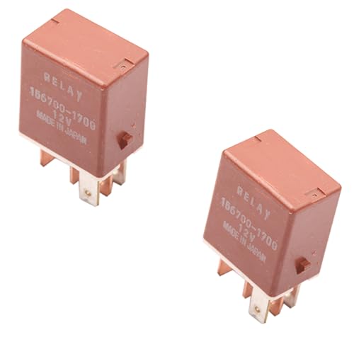 156700-1700 DC12V 5-poliges Relais (2 Stück) von Eastsplend