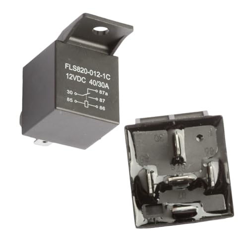 2 Stück FLS820-012-1C 12 V DC 40/30 A 5-polige Automobil-Relais von Eastsplend
