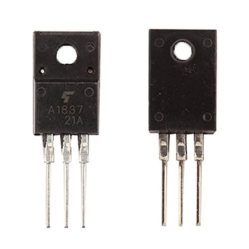 2SA1837 TO220 Elektronische Leiterplatten-Komponenten Zubehör (5 Stück) von Eastsplend