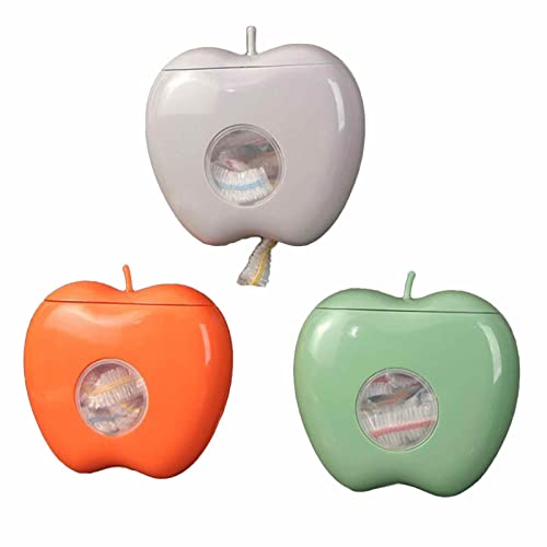 Aufbewahrungsbox Für Frischhaltebeutel, Küchenfolien Organizer Mit 100 Stück Transparente Frischebeutel, Frischhaltebeutel Organizer, Wand Hängend Lebensmittel Folienspender Niedliche Home Decor von Eastuy