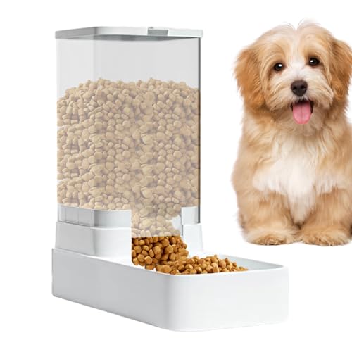 Eastuy Automatischer Katzenfutterautomat,Katzenfutterautomat automatisch - Automatischer Schwerkraft-Futterspender für Hunde und Katzen | 3,8 l Schwerkraft-Futterspender für Haustiere für Futter Eastuy Automatischer Katzenfutterautomat,Katzenfutterautomat automatisch - Automatischer Schwerkraft-Futterspender für Hunde und Katzen | 3,8 l Schwerkraft-Futterspender für Haustiere für Futter von Eastuy