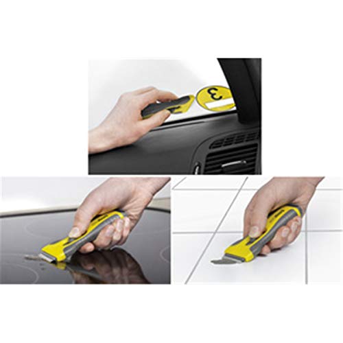 Easy Absorb Ersatzklingen 10 Stück für Ceranfeldschaber in Spenderbox, Edelstahl, Set Packung von Easy Absorb