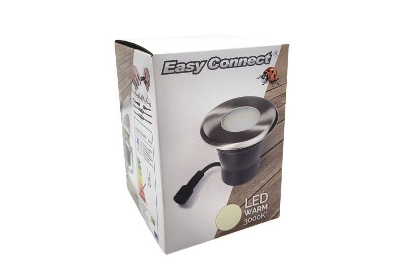 Easy Connect Gartenleuchte LED Einbauleuchte Ø11cm Edelstahl Gartenlampe Terrassenleuchte 3000K Easy Connect Gartenleuchte LED Einbauleuchte Ø11cm Edelstahl Gartenlampe Terrassenleuchte 3000K von Easy Connect