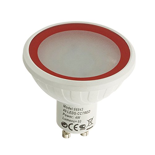 Easy Connect - LED Leuchtmittel GU10 MR20 - rot von Easy Connect