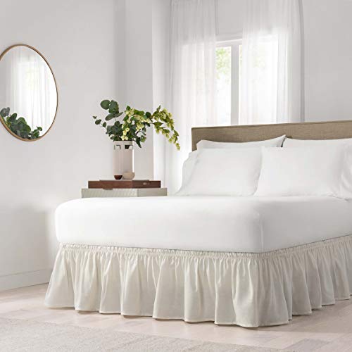 Easy Fit Bettvolle, umwickelnde Bettdecke, einfaches An- und Ausziehen, 45,7 cm, Elfenbeinfarben von Easy Fit